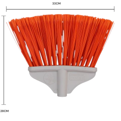 1 Escoba de Vinilo Tipo Abanico Grande Jumbo - GLEZ Productos de Limpieza