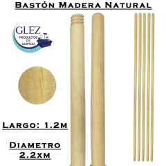 1 Escoba Cepillo de Plástico Inclinado 50 CM Suave CI50 - GLEZ Productos de Limpieza