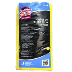 72 Trapos de Microfibra para Autos Towels Amarilla Fashion Clean - tienda en línea