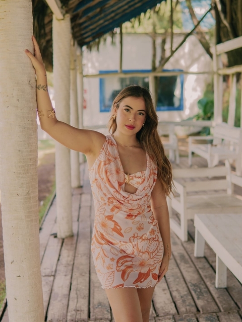 Vestido Ibiza - Cajuína - comprar online