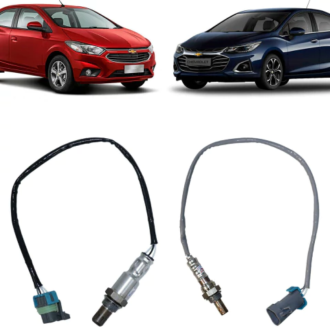 2 SONDAS LAMBDA PRÉ E PÓS PRISMA ONIX AGILE 1491007770 692