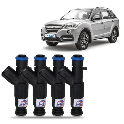 KIT 4 BICOS INJETORES X60 LIFAN 2017 0280156299