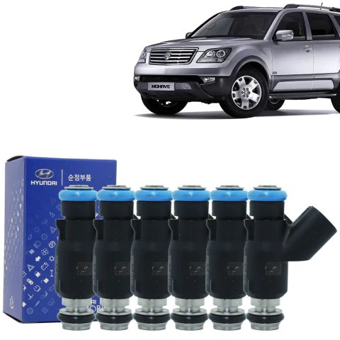 6 BICOS INJETORES AZERA VERA CRUZ KIA SONATA 353103C300