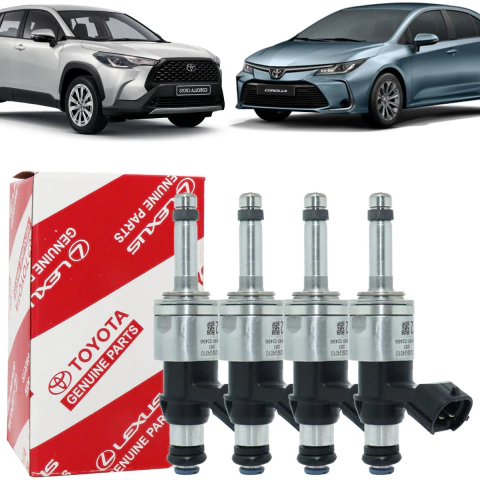 4 BICOS INJETORES COROLLA CROSS XEI 2.0 FLEX 2020 2325024010