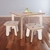 Conjunto Mesa e Banquinhos Infantis - CMB0102 - Casinhas de madeira - casinhas de criança
