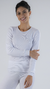 Camiseta M/L Decote Careca Feminina