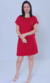 Vestido Decote Canoa Viscolycra Premium Carol Moraes - comprar online