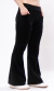 Calça Flare Plush Com Bolsos