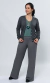 Calça Pantalona Com Bolsos Carol Moraes - loja online