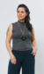 Blusa Feminina Gola Alta Carol Moraes