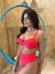 Biquíni Meia Taça Iza Vermelho + Hot Pant Faixa na internet