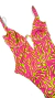 Maiô Ariel Zebra Rosa com Lima - loja online