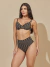 Biquíni Meia Taça Aurora Preto e Nude Calcinha Hot Pant na internet