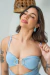 Maiô Tomara que Cai Mirá Azul Blue com Alças Opcionais - Mineiroca Beach Wear