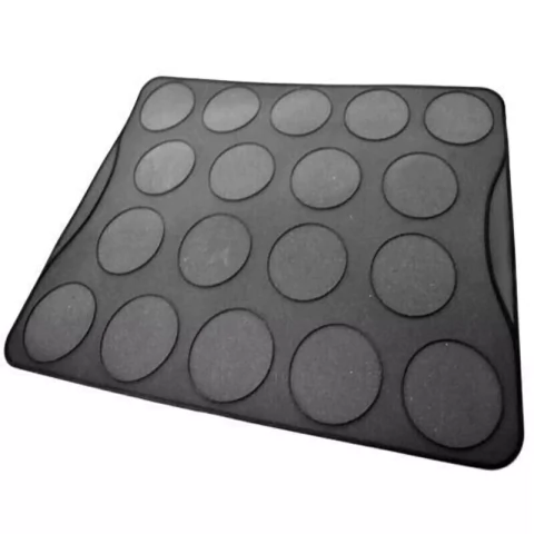 Tapete de Silicone com 18 Cavidades Para Macarrons Doupan