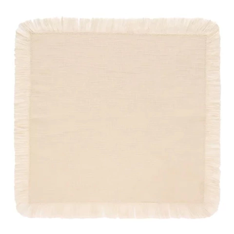 Guardanapo Natural com Franja Coloratta 45x45 Cm Copa