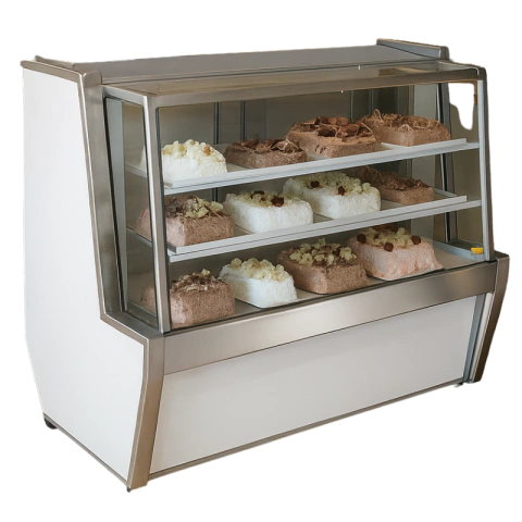 Balcão Refrigerado para Bolos 1,00m Pop Inox Gastromixx - comprar online