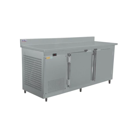 Balcão Encosto para congelados 1,90 RF-038-F INOX 430 Frilux