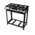 Fogão Industrial 2 Bocas 30X30 Duplas Baixa Pressão Cristalaço