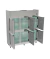Mini Câmara Fria Industrial Inox 6 Portas 1382L KMCP129 Kofisa na internet