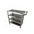 Carro de Apoio 4 Planos Inox Liso Gastromixx