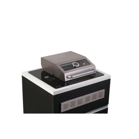 Churrasqueira Grill Elétrica Prime Touch com Tampa Titan 220V