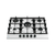 Cooktop a Gás 5 Bocas Zurique 70cm Inox Debacco Bivolt