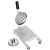 Modelador de Hamburguer Inox JL Colombo