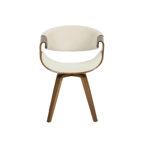 Cadeira Nicole Giratória Creme Rivatti