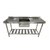 Pia Industrial Aço Inox 210x60x90 Cuba Central Gastromixx