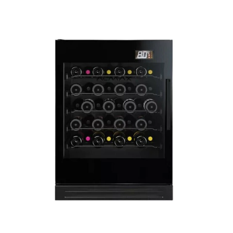 Adega de Vinhos para 46 Garrafas Premium Preta Almax - comprar online