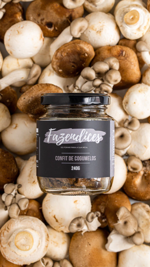 CONFIT DE COGUMELOS (Mushrooms Confit)
