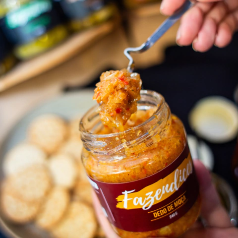 COLHER INOX CABO CURVO - HORIZONTAL