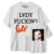 Camiseta LADY GAGA - Lady Fodona Gaga (Frente e Costa) [Unissex] - comprar online