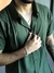 Camisa Verde Militar Viscolinho na internet