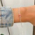 Pulseira coração cristal vermelho• BANHADO A PRATA na internet