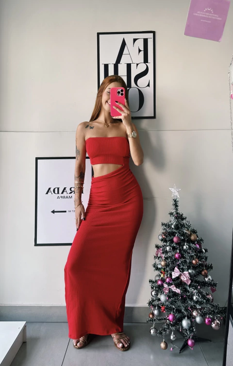 Vestido Bia Red - comprar online