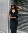 Cropped Francine Black - comprar online