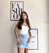 Short Saia Manu Blue - comprar online