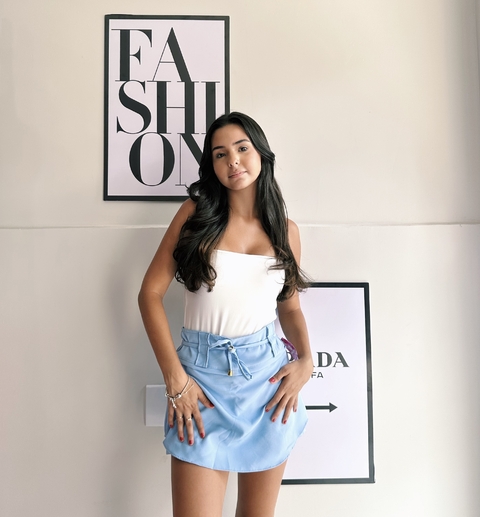 Short Saia Manu Blue - comprar online