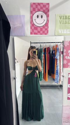 Vestido Ayla Green na internet