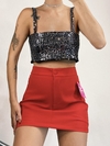 Short Saia Pietra Red