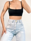 Cropped Scar Black