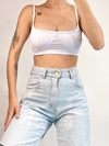 Cropped Scar White