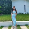 Vestido Malu Blue - comprar online