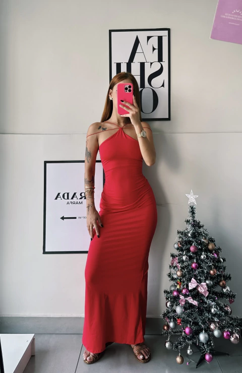 Vestido June Red - comprar online