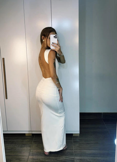 Vestido Laura White - comprar online