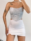 Corset Liz Silver
