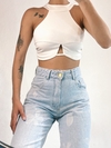 Cropped Maju White