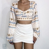 Short Saia Drapeado White
